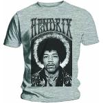 Jimi Hendrix Halo Face Rock Experience Officiel T-Shirt Hommes Unisexe (Medium)