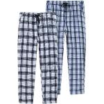 Pyjamas en polaires à carreaux en lot de 2 Taille XXL classiques pour homme 