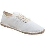 Chaussures casual JITONG blanches respirantes à bouts ronds Pointure 41 look casual pour homme 