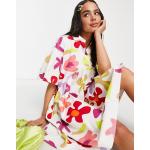 Robes fleuries JJXX multicolores à fleurs smockées Taille XS look casual pour femme en promo 