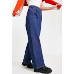 Jeans larges JJXX bleues foncé délavés Taille L W27 L30 look casual pour femme 
