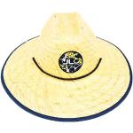 Sombreros jaunes en paille Tailles uniques look fashion pour homme 