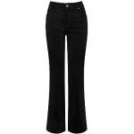 Pantalons Joe Browns noirs en velours Taille XS coupe bootcut pour femme 