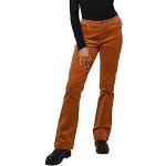 Pantalons Joe Browns camel en velours Taille XL coupe bootcut pour femme 