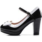 Chaussures d'été noires Pointure 41,5 look fashion pour femme 