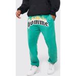 Pantalons boohooMAN verts à imprimés Taille XL look streetwear pour homme 