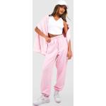 Pantalons taille haute Boohoo rose pastel à motif tie-dye Taille S pour femme en promo 