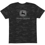 John Deere Gray Camo Men’s T-Shirt (X-Large)