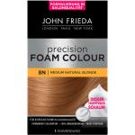 Mousses colorantes John Frieda grises 50 ml embout pompe pour cheveux secs texture mousse 