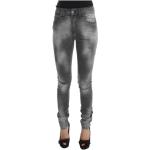 Jeans slim John Galliano gris en coton Taille 3 XL pour femme 