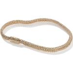 Bracelets en or en or jaune 14 carats éco-responsable classiques pour femme 