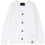 Cardigans John Richmond blancs en coton Taille 10 ans look fashion pour fille de la boutique en ligne Miinto.fr avec livraison gratuite 