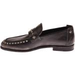 Chaussures casual John Richmond noires à logo en cuir de veau Pointure 41 look casual pour homme 
