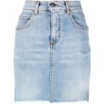 Minijupes John Richmond bleues en coton minis Taille 3 XL look fashion pour femme 