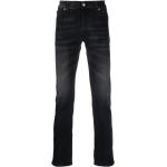 Jeans slim John Richmond noirs délavés stretch W33 L34 classiques pour homme en promo 