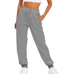 Pantalons de pyjama gris à carreaux en cuir synthétique à paillettes Taille S plus size look fashion pour femme 