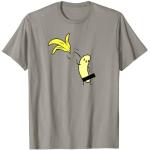 T-shirts à imprimés gris à motif banane Taille S look fashion pour homme 