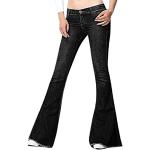 Jeans slim noirs Taille S look fashion pour femme 