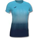 Joma Elite T-Shirt Running Femme, Turquoise Bleu Marine, L