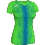 T-shirts Joma vert fluo Taille S look fashion pour femme en promo 