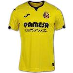 Maillots de football Joma jaunes en polyester Villareal Taille M 