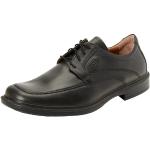 Chaussures oxford Jomos Strada noires à lacets Pointure 50 look casual pour homme 