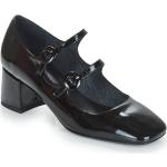 Chaussures casual Jonak noires en cuir Pointure 41 avec un talon entre 5 et 7cm look casual pour femme 