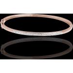 Bracelets en jonc Edenly roses en or rose 18 carats pour femme en promo 