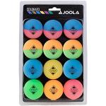 Balles de ping pong Joola multicolores en lot de 12 