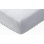 JOOP! Linge de lit Drap-housse Fitted sheet Uni Jersey White 100 x 200 cm 1 Stk.
