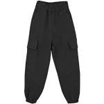 Pantalons cargo noirs Taille 10 ans look streetwear pour fille de la boutique en ligne Amazon.fr 