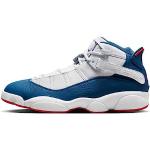 Chaussures de basketball  Nike Jordan blanches Pointure 44 look fashion pour homme 
