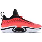 Chaussures de basketball  Nike Jordan rouges en fil filet look fashion pour homme 