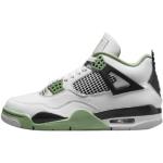 Chaussures de basketball  Nike Air Jordan 4 Retro blanches Pointure 39,5 look fashion 