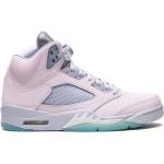 Baskets montantes Nike Air Jordan Retro roses en caoutchouc look casual pour femme 