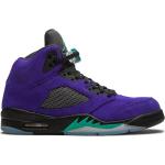Baskets montantes Nike Air Jordan Retro violettes en caoutchouc à bouts ronds look casual pour femme 