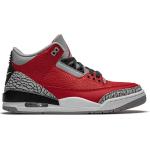 Baskets montantes Nike Air Jordan Retro rouges en caoutchouc à bouts ronds look casual pour femme 