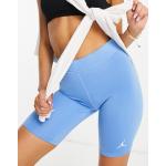 Shorts taille haute Nike Essentials bleus Taille XS pour femme en promo 