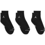 Chaussettes Nike Jordan noires en polyester de tennis Taille M pour homme 