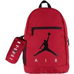 Sacs à dos de randonnée Nike Jordan 2 rouges en polyester avec poches extérieures 