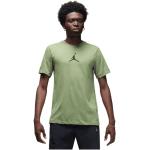 T-shirts col rond Nike Dri-FIT verts à manches courtes à col rond Taille M pour homme 