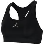 Brassières de sport Nike Jumpman noires en polyester respirantes Taille S pour femme en promo 