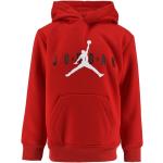 Sweats à capuche Nike Jumpman rouges en polyester enfant look sportif 