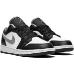Chaussures Nike Air Jordan 1 blanches en caoutchouc en cuir pour garçon 