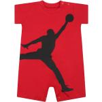 Body Nike Jordan rouges bébé lavable en machine 