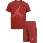 T-shirts à manches courtes Nike Jordan rouge foncé enfant 