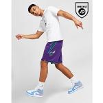 Shorts de basketball violets NBA respirants Tailles uniques look casual pour homme 