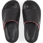 Claquettes de piscine Nike Jordan noires look fashion pour homme en promo 