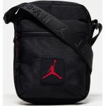 Besaces Nike Jordan noires à logo pour femme en promo 