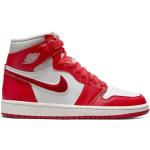 Baskets montantes Nike Jordan rouges à lacets Pointure 44,5 look casual 